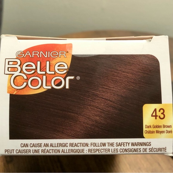 GARNIER Belle Color ColorEase Creme Permanent Hair Colour 43 Dark Golden… - Picture 5 of 5